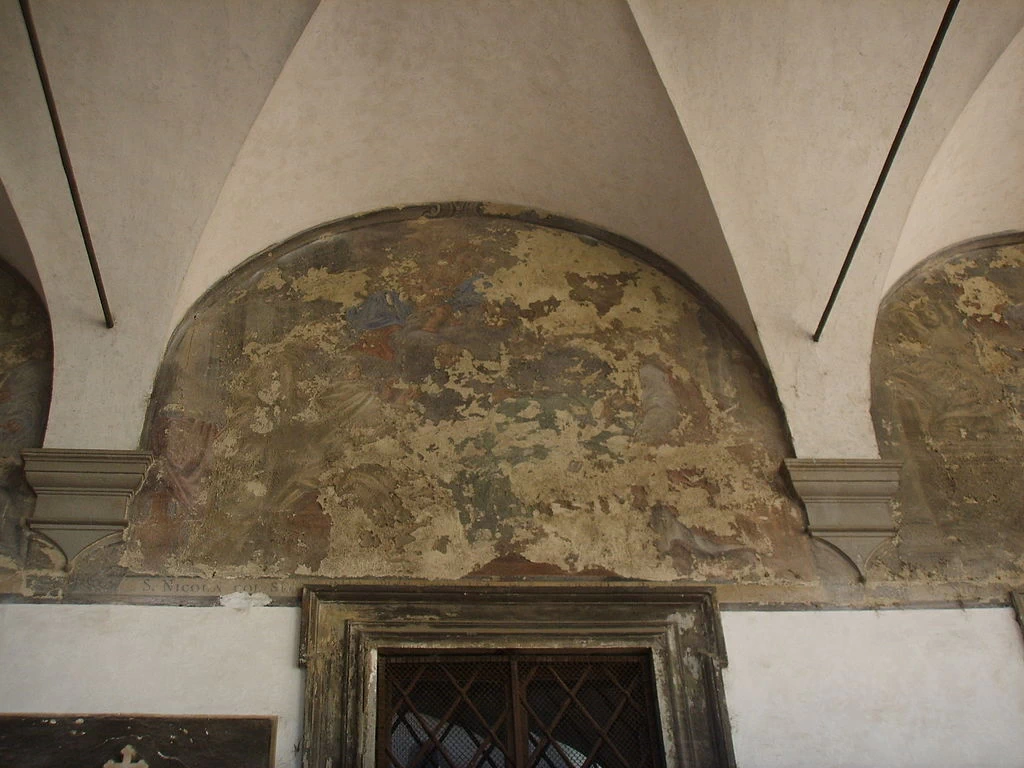 Lunetta 21 - chiostro, chiesa di Santo Spirito, Firenze